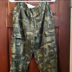 Fashion Nova Baggy Camo Pants
